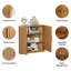 Armoire-bar de style campagnard avec tablettes réglables pour le salon et la cuisine H 31 po x L 31 po-830271454