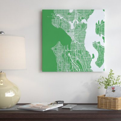 " Seattle Roadway " by Urbanmap