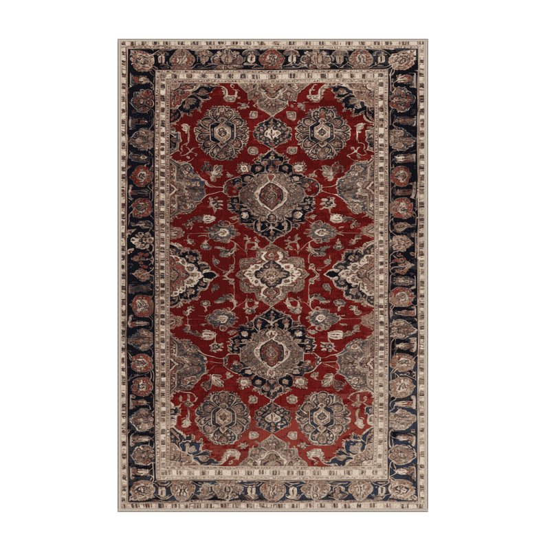 Tapis brun lavable à la machine, Tapis de couloir 2 pi x 4 pi