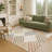 Machine Washable Indoor/Outdoor Chantille ACN2339 Geometric Rug-1124627831