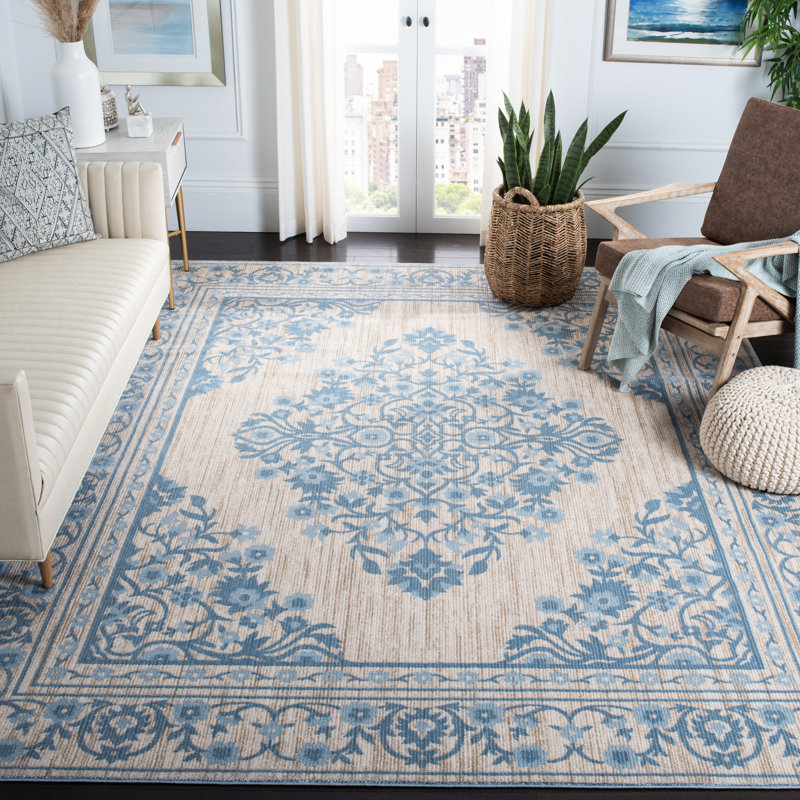Mcmillin Performance Oriental Rug, Rectangle 8' x 10'