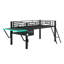 Lit mezzanine avec bureau Gaming, DEL