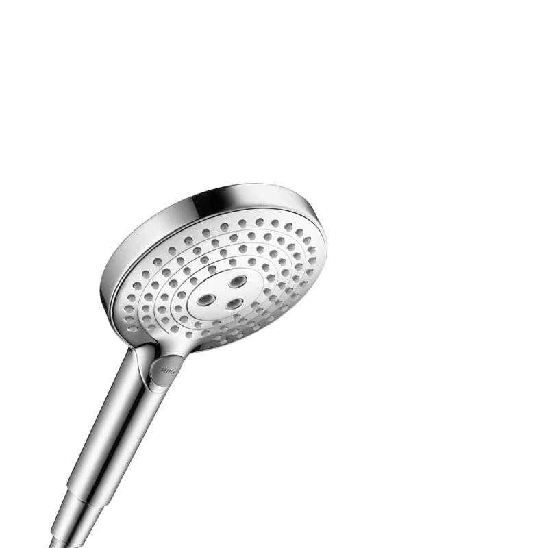 Raindance Shower Head Type with AirPower, Chrome, 2.5 GPM