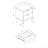 Accent Table, Bedroom, End, Living Room, Nightstand, Side Table, Storage Drawer, Laminate, Modern, Contemporary-1795209980