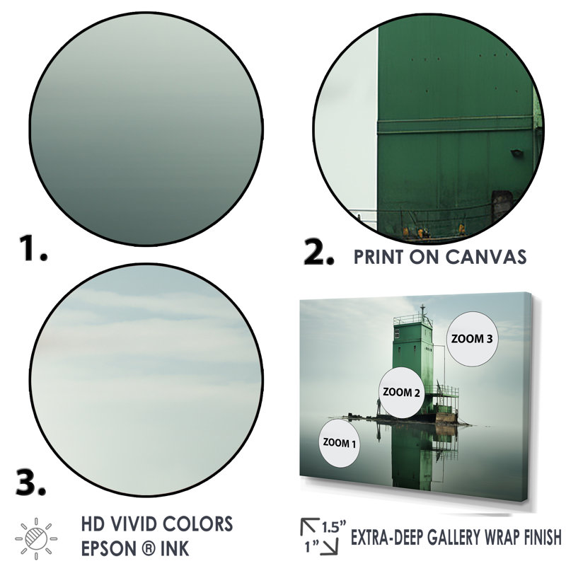 Mirage de menthe sur toile, Toile tendue, H 12 po x l 20 po