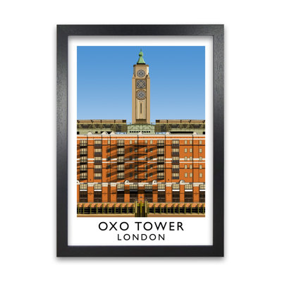 Oxo Tower London by Richard O'Neill - Single Picture Frame Print