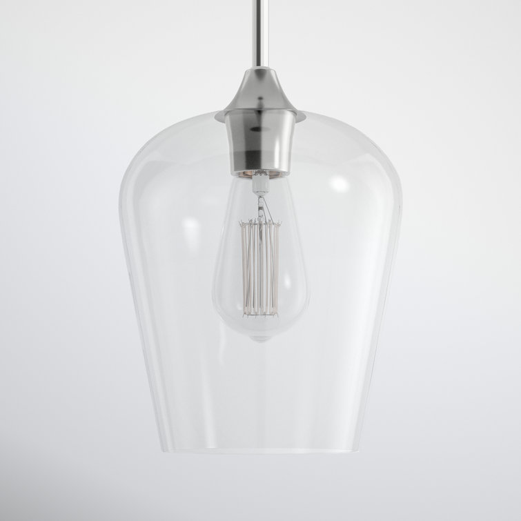 Breena Single Light Glass Dimmable Pendant