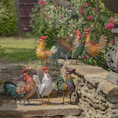 Statue coq Julian