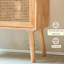 Buffet Mid-Century moderne en bois massif Burlywood