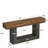 63" Wooden Console Table, Farmhouse 2-Tier Sofa Table Entryway Table-871062681-871062680