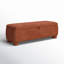 Grant Polyester Blend Upholstered Storage Bench-836754045