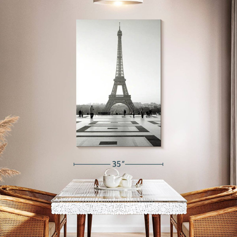 Aime Tour Eiffel IV, 51" H x 34" W
