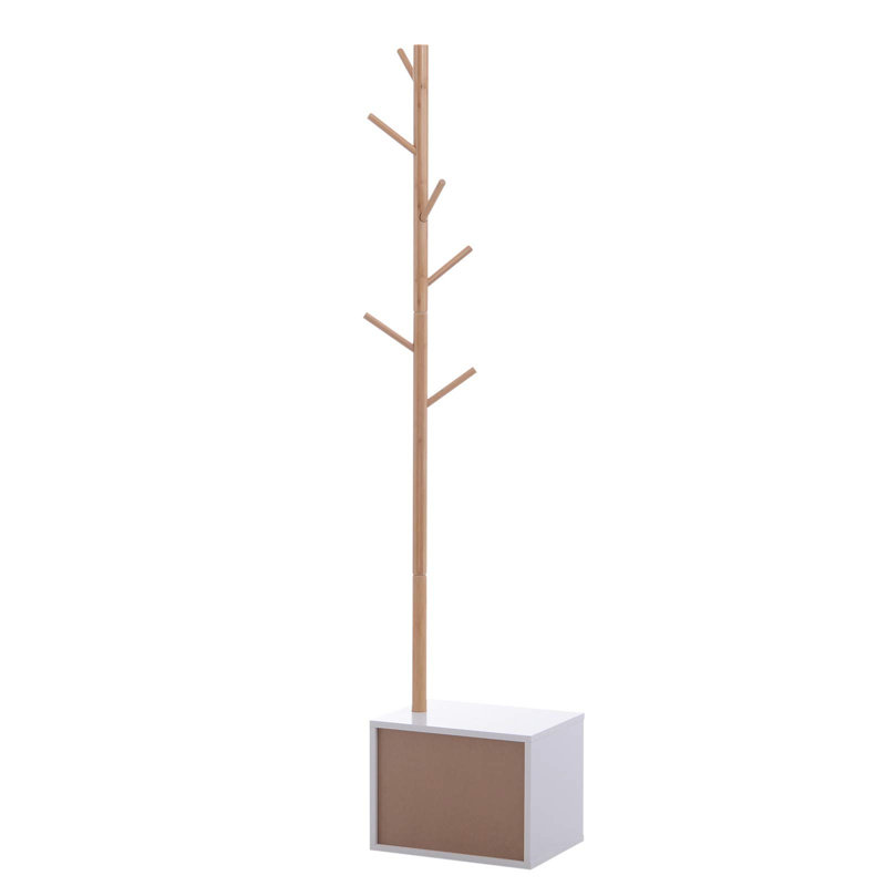 Fardows Freestanding 6 - Hook Coat Rack