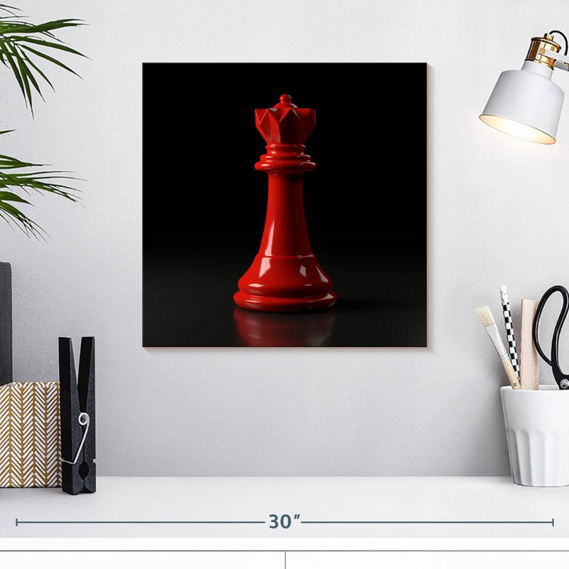 Queen Chess Piece, 16" H x 16" W