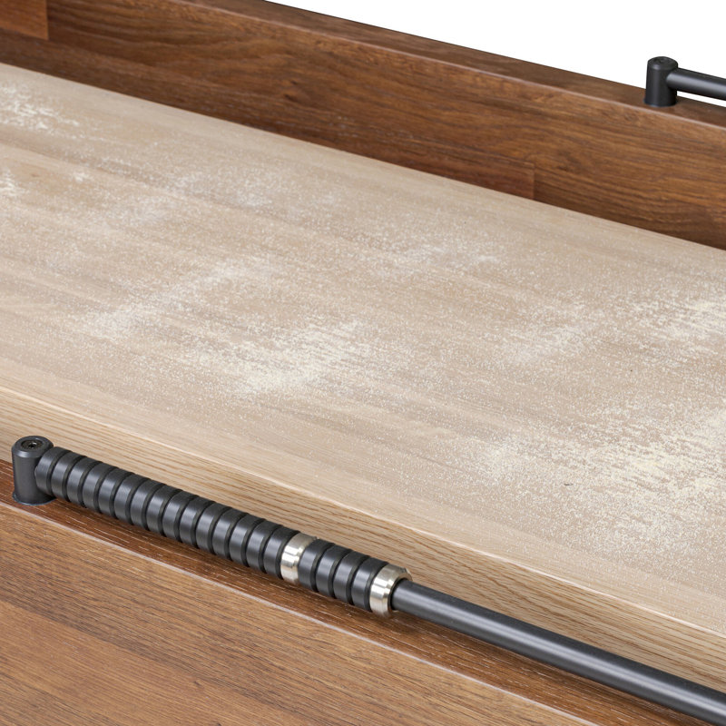 Small Shuffleboard Table-Ebonized Oak, 13ft, Ebonized Oak