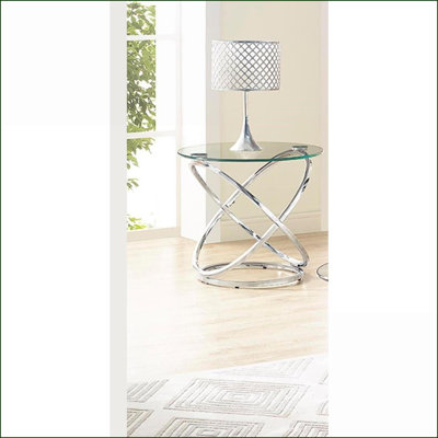 Contemporary Metal Coffee Table Set with 2 End Tables – Sturdy &amp; Space-Savvy for Living Room