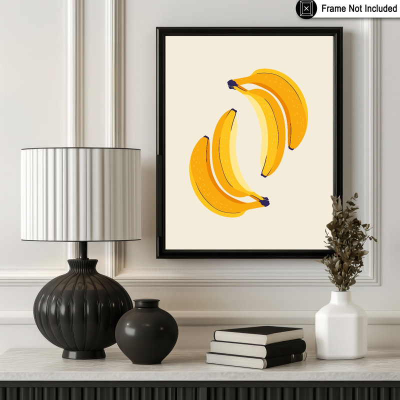 Banane n ° 1, Unframed, Poster, 18"H x 24"W