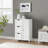 Freestanding Bathroom Line Cabinet