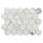 Contempo Blue - 2 Inch Hexagon - Honed