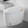 Smart Toilet with Bidet Built In, Intelligent One Piece Toilet , Auto Open/Close Seat Foot Sensor