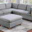 Fauteuil sans accoudoirs - tissu Dorris - pieds en bois-566424640