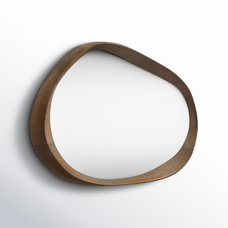 Atiba Wood Novelty Wall Mirror