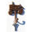 Muskuran Metal Wall Organizer with Key Hooks