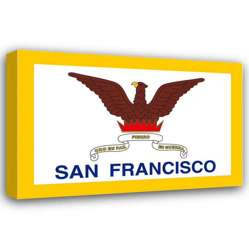 San Francisco, California, 16" H x 24" W