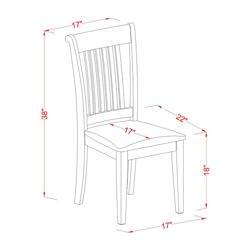 7 Piece Dining Set Consist of a Rectangle Dinner Table and 6 Linen Fabric Kitchen Dining Chairs, 36x60 Inch, Oak