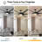 Crusaw 100'' Ceiling Fan with LED Lights-2042692743