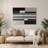 Hard Edge 96 Gray Metal Wall Art