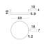 Desnee LED Semi Flush Mount