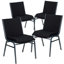 Chaise empilable polyvalente Gunther
