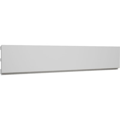 WG3011 - H 1 1/4 po x P 5 1/4 po x L 84 po, moulure de seuil en PVC TrueCraft, blanc