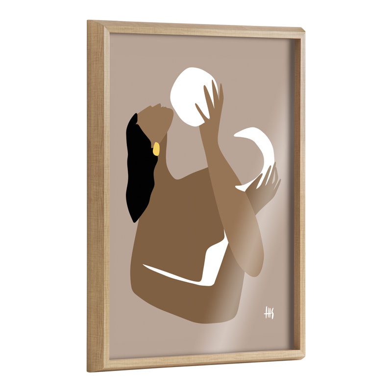 «Night and Day» par Maggie Stephenson, art mural en verre encadré