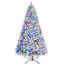 Arbre de Noël artificiel enneigé 6 pi, 800 pointes enneigées, 250 DEL 11 modes-1780051902