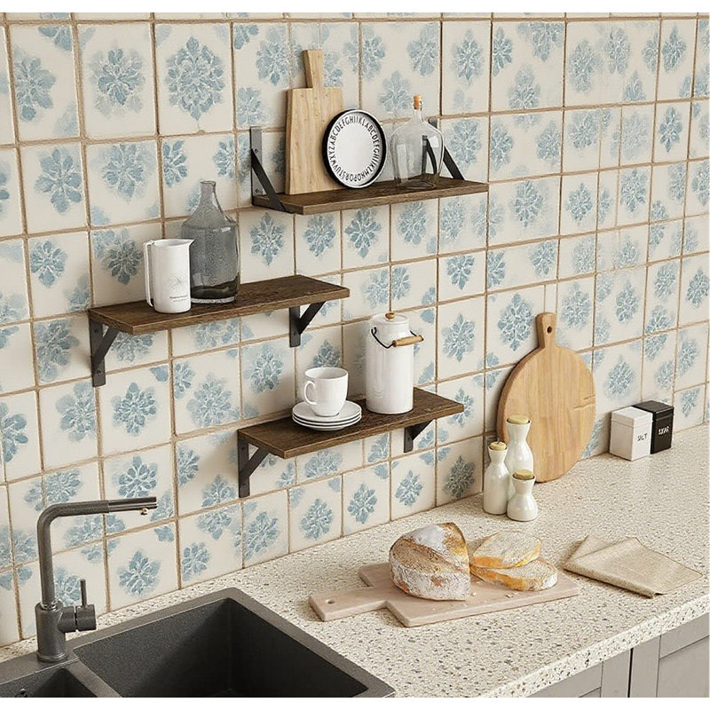 Floating Shelves Set Of 3, Wall Mounted Shelves For Home Decor, Rustic Modern Shelving For Living Room, Bedroom, Office, And Classroom