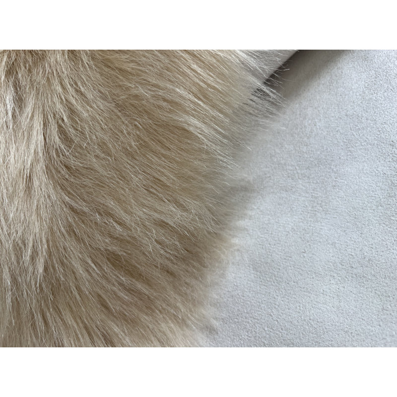 Mar Vista Faux Sheepskin Indoor Rug, Round 2'6"