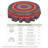 Bohemian Style Colorful Floral Pattern Washable Polyester Tablecloth-1364586948