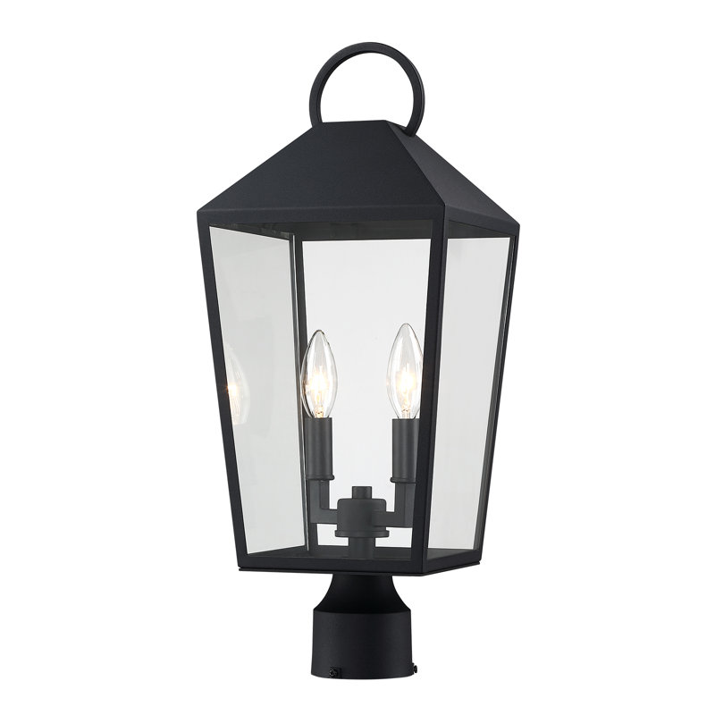 Tête de lampadaire d'extérieur 2 lumières