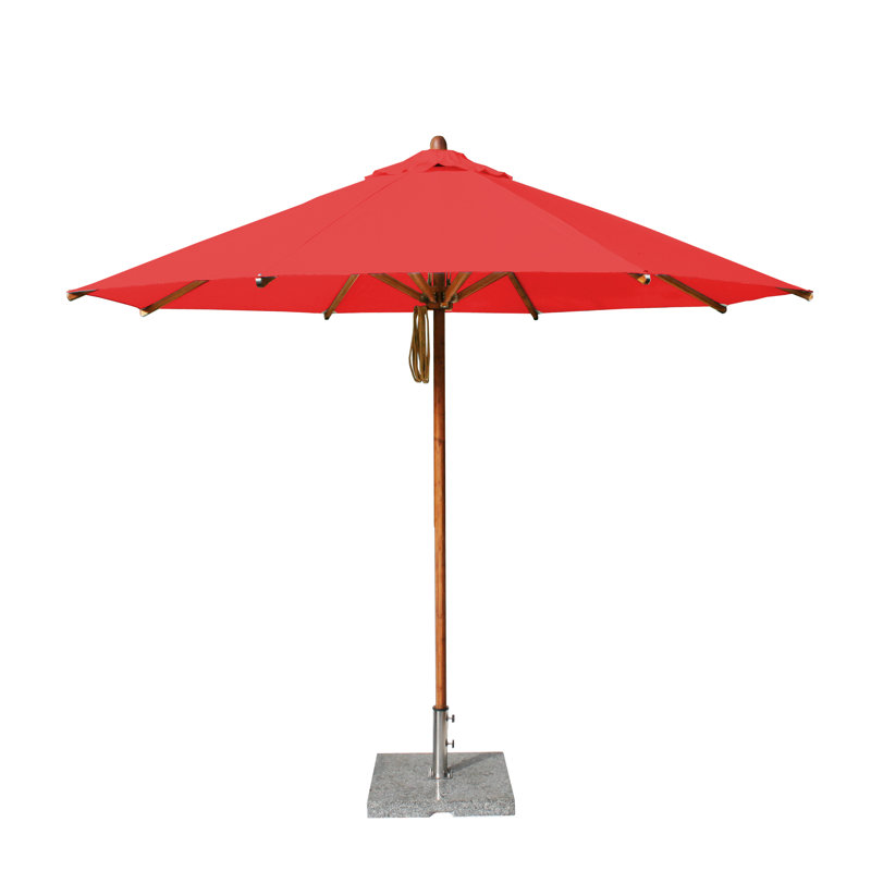 Levante Umbrella, Red, 138" W x 138" D