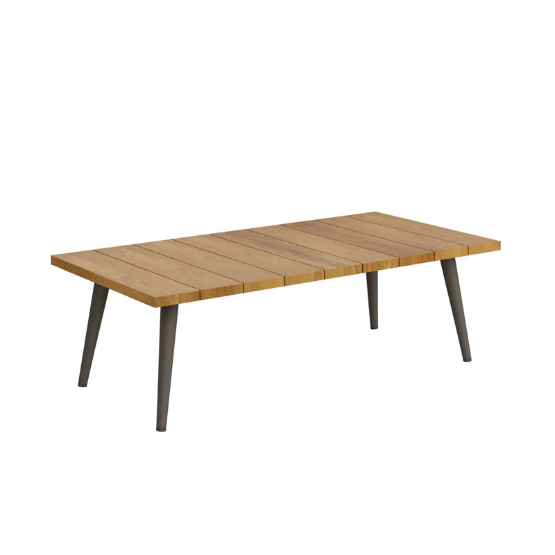 Ensemble de conversation d'extérieur pour 4 personnes avec coussins Modway Meadow, Blanc