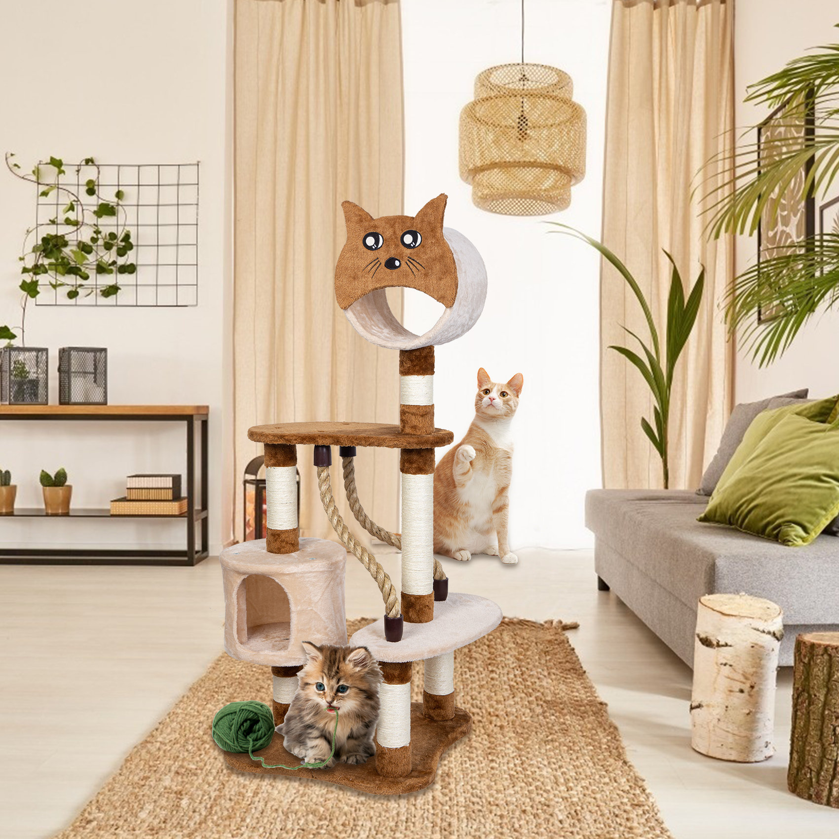 Carpetless best sale cat tree