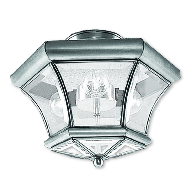 Mcquaig Glass Semi Flush Mount