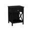 Table moderne, table de bout, table d'appoint, 2 niveaux, chambre à coucher, table de chevet, lampe, tiroir de rangement, transitionnel-1382236413