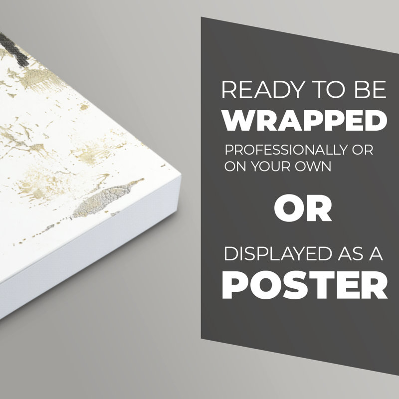 Gilded Winter I - Impression sur toile seulement - NON-CADRE, H 18 po x l 12 po
