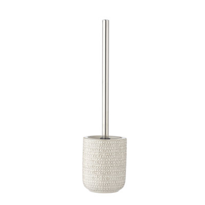 Gunther Belfry Bathroom Mod. Gunther Cream, High-Quality Ceramic Free-Standing Toilet Brush and Holder