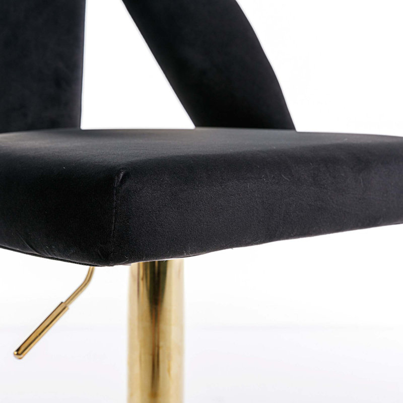 Tabouret Joycene, Noir