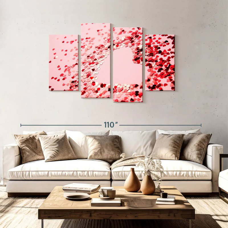 Confettis Lelend, H 48 po x l 75 po