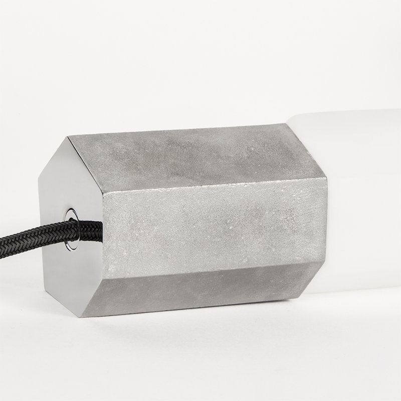 Basalt 1 - Light Single Pendant, Stainless Steel